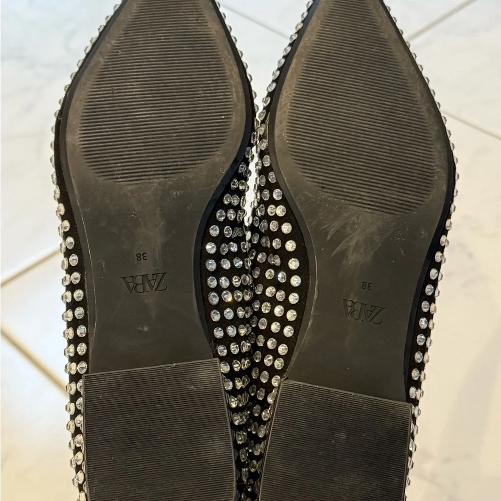 Zara Sparkly Flats - Picture 5 of 7